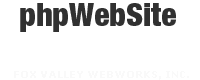 phpWebSite Hosting Script Logo