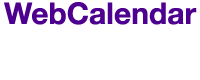 WebCalendar Hosting Script Logo